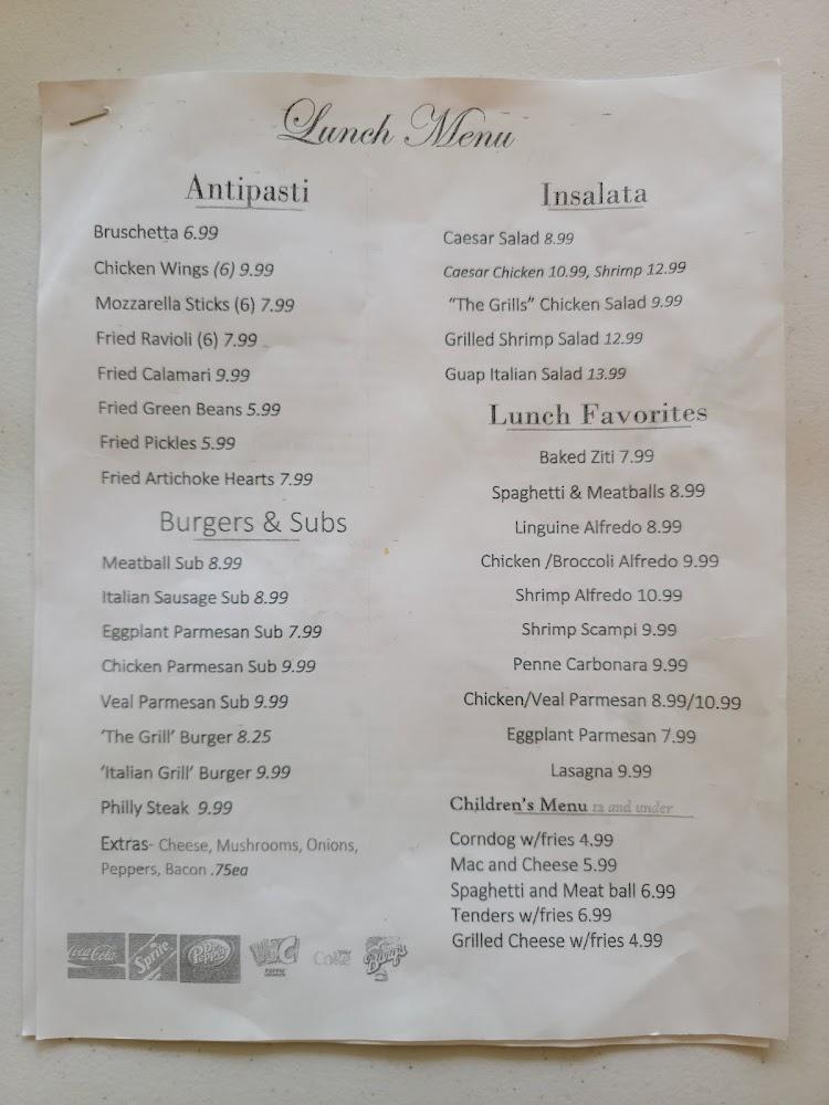 Italian Grill & Pizzeria Menu image 4